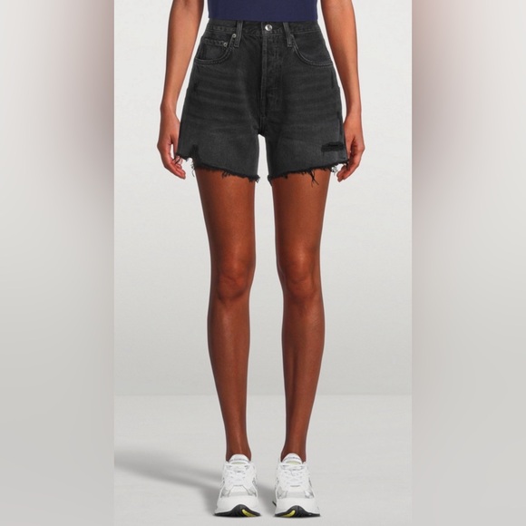 Agolde Riley High Rise Short - 25 - Picture 1 of 9